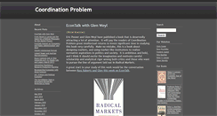 Desktop Screenshot of coordinationproblem.org
